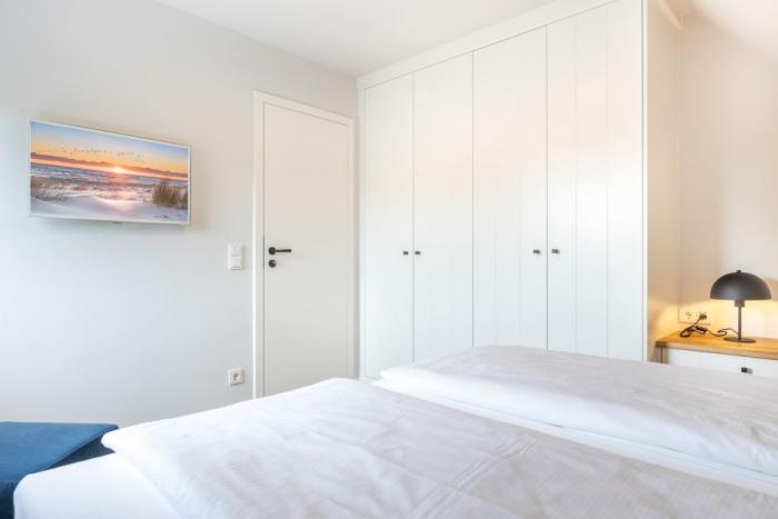 Appartement-Vermietung Bals - Hus Apenrade - Apenrader Straße 16 | 2 Esbjerg | Sylt | Westerland, 3-Zimmer-OG-Wohnung für 4 Personen mit 2 Schlafzimmer, 1 Badezimmer, ca. 65 m2