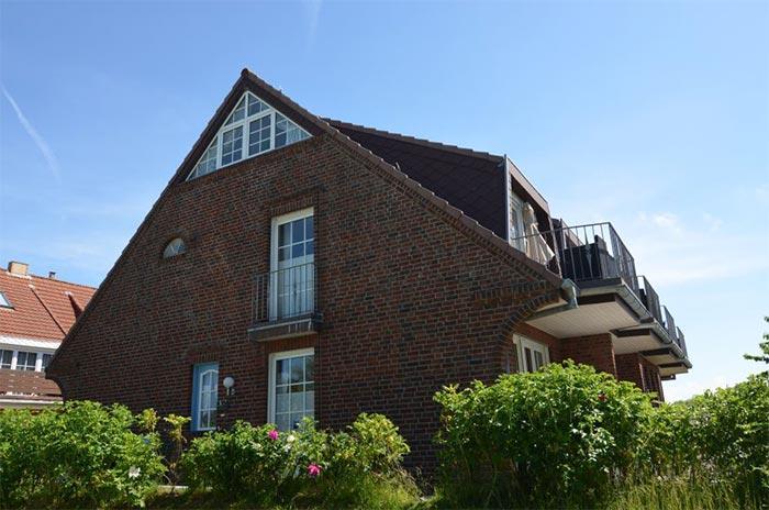 Appartement-Vermietung Bals -  - Kolberger Straße 22 | Wohnung 8 | Sylt | Westerland, 2-Zimmer-OG-Wohnung  | Maisonette für 2 Personen mit 1 Schlafzimmer, 1 Badezimmer, ca. 55 m2