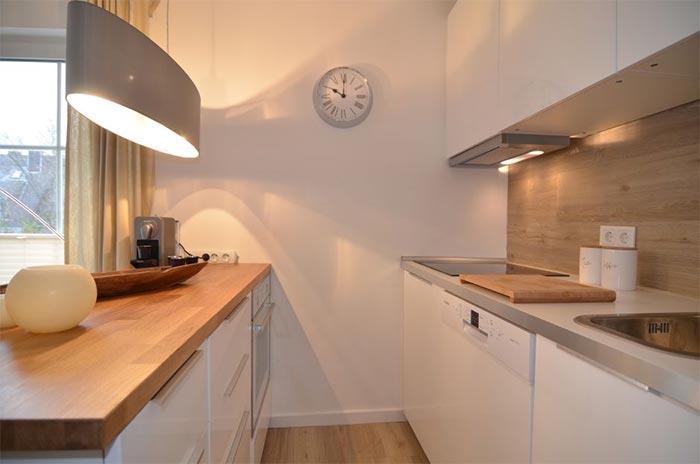 Appartement-Vermietung Bals -  - Kolberger Straße 22 | Wohnung 8 | Sylt | Westerland, 2-Zimmer-OG-Wohnung  | Maisonette für 2 Personen mit 1 Schlafzimmer, 1 Badezimmer, ca. 55 m2