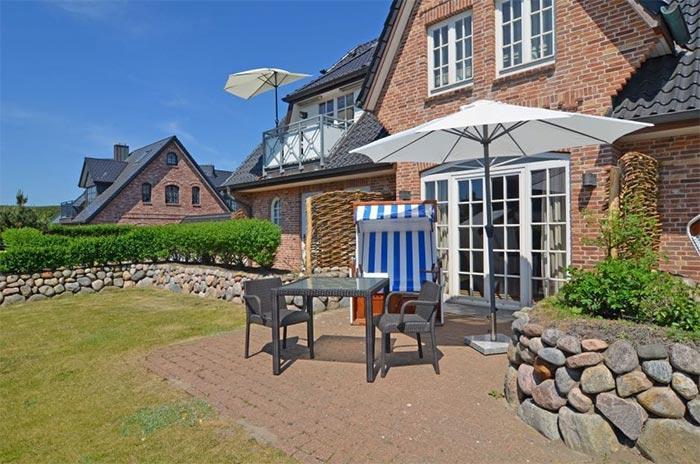 Appartement-Vermietung Bals - Residenz Meeresrauschen - Steinmannstraße 49 | 2 Mayflower | Sylt | Westerland, 2-Zimmer-EG-Wohnung  | Maisonette für 2 Personen mit 1 Schlafzimmer, 1 Badezimmer, Gäste WC, ca. 67 m2