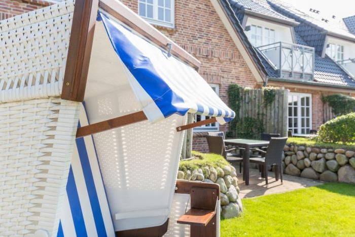 Appartement-Vermietung Bals - Residenz Meeresrauschen - Steinmannstraße 51 | 6 Queen Mary | Sylt | Westerland, 3-Zimmer-EG-Wohnung  | Maisonette für 3 Personen mit 2 Schlafzimmer, 1 Badezimmer, Gäste WC, ca. 62 m2