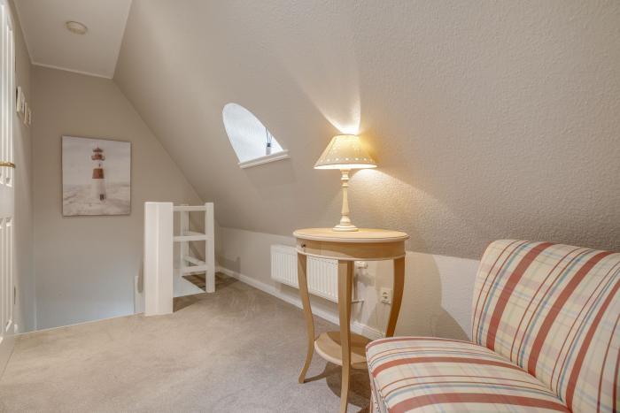 Appartement-Vermietung Bals - Friesenhaus Min Eilun - Hedigenwai 8 | Hausteil 2 | Sylt | Westerland, Hausteil unter Reet für 4 Personen mit 2 Schlafzimmer, 2 Badezimmer, ca. 90 m2