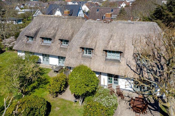 Appartement-Vermietung Bals - Romantisches Friesenhaus - Stadumstraße 50 | Hausteil 1 | Sylt | Westerland, Hausteil unter Reet für 6 Personen mit 3 Schlafzimmer, 2 Badezimmer, Gäste WC, ca. 160 m2