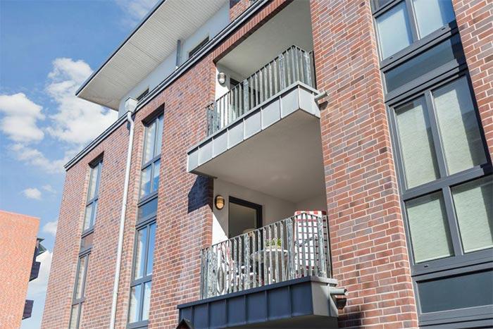 Appartement-Vermietung Bals -  - Klaus-Groth-Straße 3 | 3 Wiebke | Sylt | Westerland, 3-Zimmer-OG-Wohnung für 3 Personen mit 2 Schlafzimmer, 1 Badezimmer, ca. 65 m2, Fahrstuhl im Haus