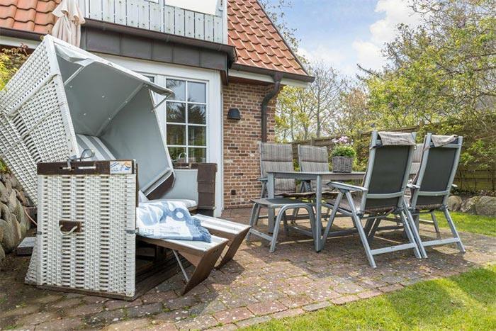 Appartement-Vermietung Bals -  - Wenningstedter Weg 49a | Sylt | Westerland, Hausteil für 3 Personen mit 2 Schlafzimmer, 1 Badezimmer, Gäste WC, ca. 76 m2