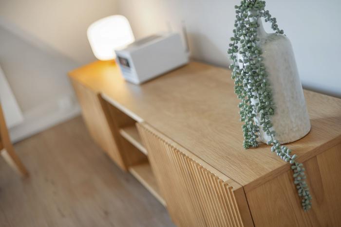 Appartement-Vermietung Bals - Haus Frisia - Mittelweg 13k | Wohnung 12 | Sylt | Wenningstedt, 2-Zimmer-OG-Wohnung  | Maisonette für 2 Personen mit 1 Schlafzimmer, 1 Badezimmer, ca. 56 m2