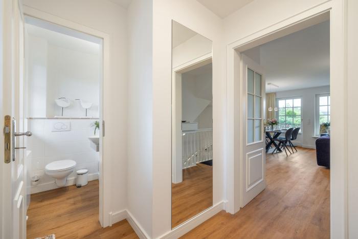 Appartement-Vermietung Bals - Haus Constantin - Osterweg 6c | 2 Wiesenvogel | Sylt | Wenningstedt, 3-Zimmer-EG-Wohnung  | Maisonette für 4 Personen mit 2 Schlafzimmer, 1 Badezimmer, Gäste WC, ca. 82 m2