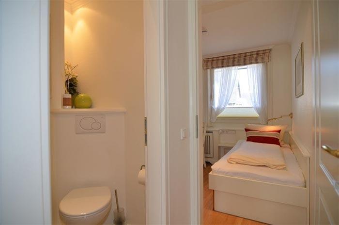 Appartement-Vermietung Bals -  - Horsatal 3a | Wohnung 2 | Sylt | Wenningstedt, 3-Zimmer-EG-Wohnung  | Maisonette für 3 Personen mit 2 Schlafzimmer, 1 Badezimmer, Gäste WC, ca. 50 m2