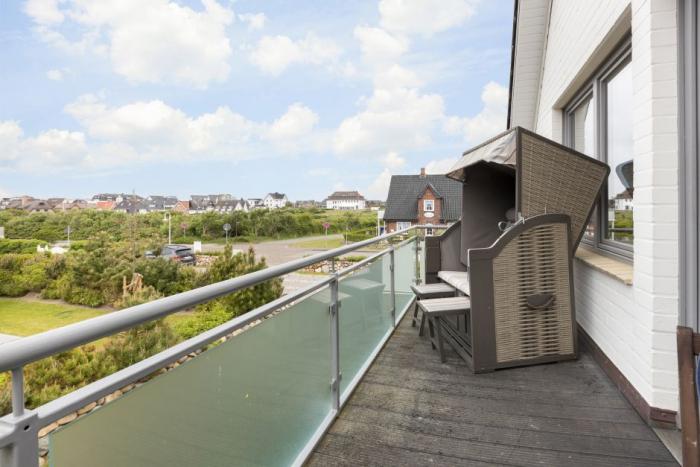 Appartement-Vermietung Bals -  - Horsatal 3a | Wohnung 6 | Sylt | Wenningstedt, 3-Zimmer-OG-Wohnung  | Maisonette für 4 Personen mit 2 Schlafzimmer, 1 Badezimmer, ca. 60 m2