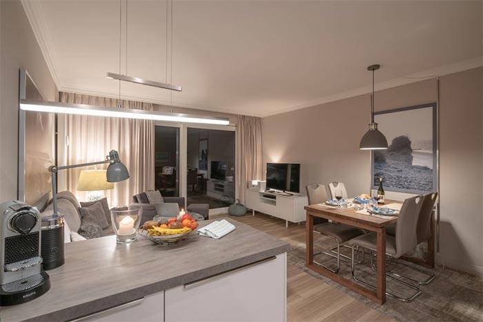 Appartement-Vermietung Bals -  - Seedüne 6c | Wohnung 5 | Sylt | Wenningstedt, 3-Zimmer-EG-Wohnung  | Maisonette für 4 Personen mit 2 Schlafzimmer, 2 Badezimmer, ca. 68 m2