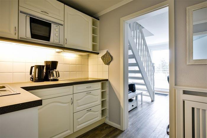 Appartement-Vermietung Bals -  - Süder Wung 11a | 7 Heidelerche | Sylt | Wenningstedt, 2-Zimmer-OG-Wohnung  | Maisonette für 2 Personen mit 1 Schlafzimmer, 1 Badezimmer, ca. 40 m2