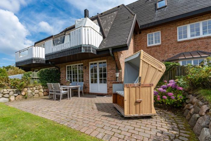 Appartement-Vermietung Bals - Haus Claas - Im Grund 28a Seaside Suite | Sylt | Wenningstedt, 4-Zimmer-EG-Wohnung  | Maisonette für 5 Personen mit 3 Schlafzimmer, 2 Badezimmer, Gäste WC, ca. 91 m2