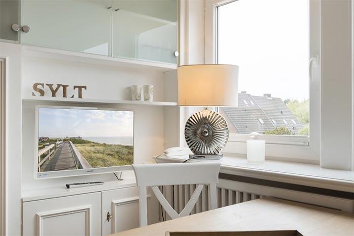 Appartement-Vermietung Bals - Hansen Hüs - Heideweg 20 | Wohnung 2 | Sylt | Westerland, 3-Zimmer-OG-Wohnung  | Maisonette für 4 Personen mit 2 Schlafzimmer, 3 Badezimmer, ca. 90 m2