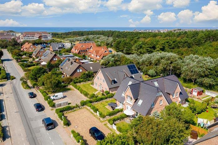 Appartement-Vermietung Bals -  - Heideweg 17b | 2 Margret | Sylt | Westerland, 3-Zimmer-EG-Wohnung  | Maisonette für 4 Personen mit 2 Schlafzimmer, 2 Badezimmer, ca. 80 m2