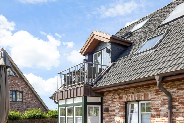 Appartement-Vermietung Bals -  - Hoogenkamp 32 | Wohnung 2 | Sylt | Westerland, 3-Zimmer-OG-Wohnung  | Maisonette für 4 Personen mit 2 Schlafzimmer, 1 Badezimmer, Gäste WC, ca. 77 m2