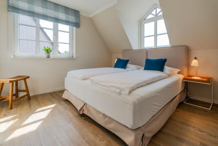 Appartement-Vermietung Bals - Haus Smilla - Kampstraße 34 | Hausteil 1 | Sylt | Westerland, Hausteil für 4 Personen mit 2 Schlafzimmer, 2 Badezimmer, ca. 90 m2