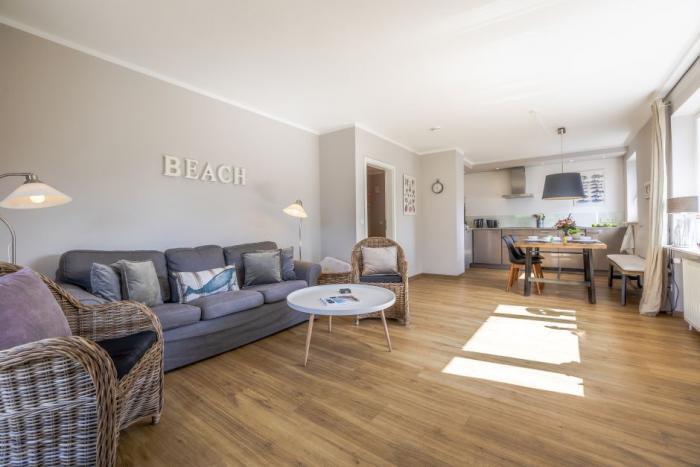 Appartement-Vermietung Bals -  - Kampstraße 26 | Wohnung 1 | Sylt | Westerland, 2-Zimmer-EG-Wohnung für 2 Personen mit 1 Schlafzimmer, 1 Badezimmer, ca. 60 m2