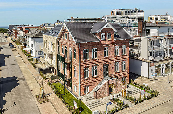 Sylt 2 Zimmer Ferienwohnung  | Maisonette  Villa Blankenese in Bismarckstraße 10, Westerland
