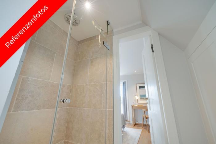 Appartement-Vermietung Bals - Rüm Hart - Horsatal 15b | Sylt | Wenningstedt, Reetdachhaus für 6 Personen mit 3 Schlafzimmer, 3 Badezimmer, Gäste WC, ca. 150 m2, Grundstück ca. 650 m2