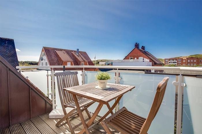 Appartement-Vermietung Bals -  - Gaadt 25b | Sylt | Westerland, 2-Zimmer-OG-Wohnung für 2 Personen mit 1 Schlafzimmer, 1 Badezimmer, ca. 57 m2