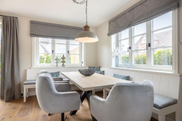 Appartement-Vermietung Bals - Hüs Blue Lobster - Uthlandstraße 18c | Sylt | Westerland, Doppelhaushälfte für 6 Personen mit 3 Schlafzimmer, 2 Badezimmer, Gäste WC, ca. 143 m2