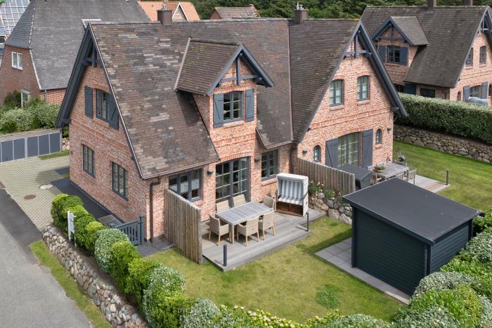 Appartement-Vermietung Bals - Hüs Blue Lobster - Uthlandstraße 18c | Sylt | Westerland, Doppelhaushälfte für 6 Personen mit 3 Schlafzimmer, 2 Badezimmer, Gäste WC, ca. 143 m2