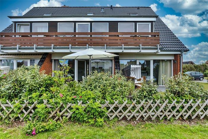 Appartement-Vermietung Bals -  - Lerchenweg 18 | 1 Dünenblick | Sylt | Wenningstedt, 3-Zimmer-EG-Wohnung für 4 Personen mit 2 Schlafzimmer, 1 Badezimmer, ca. 60 m2