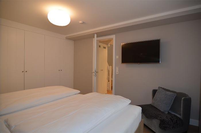 Appartement-Vermietung Bals - Sylter Quartier - Hoyerweg 10e | Haus 3.3 Sylter Morgen | Sylt | Westerland, Hausteil für 6 Personen mit 3 Schlafzimmer, 2 Badezimmer, Gäste WC, ca. 110 m2