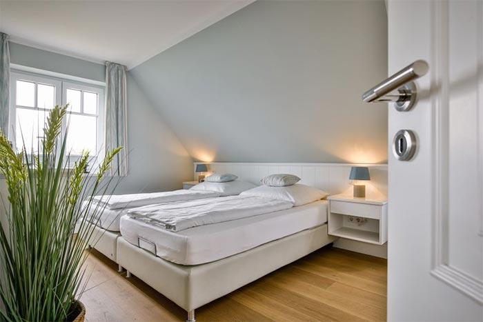 Appartement-Vermietung Bals - Sylter Quartier - Hoyerweg 10a | Haus 7.2 Mupfel | Sylt | Westerland, 3-Zimmer-OG-Wohnung  | Maisonette für 4 Personen mit 2 Schlafzimmer, 2 Badezimmer, ca. 95 m2