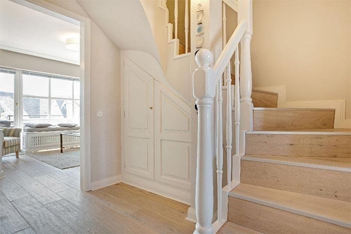 Appartement-Vermietung Bals - Haus Atlantik - Strandstraße 17 | Wohnung 26 | Sylt | Wenningstedt, 3-Zimmer-OG-Wohnung  | Maisonette für 4 Personen mit 2 Schlafzimmer, 2 Badezimmer, ca. 78 m2