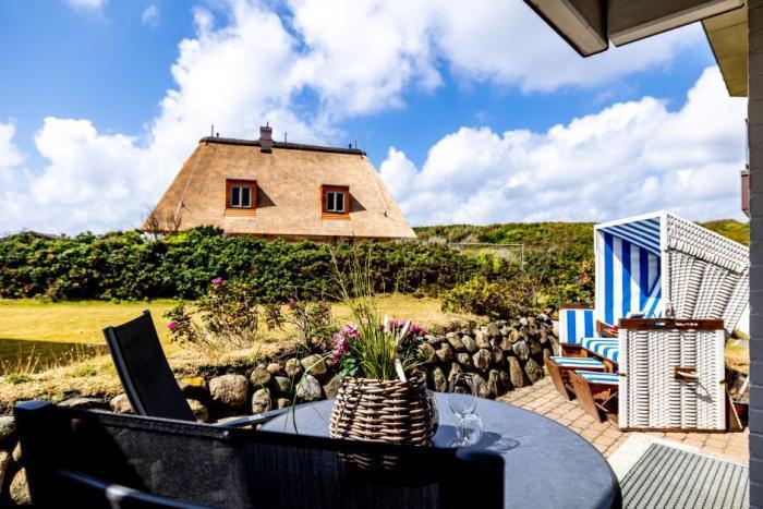 Appartement-Vermietung Bals - Schloss am Meer - Dünenstraße 27 | 19 Freiraum Lounge | Sylt | Wenningstedt, 2-Zimmer-EG-Wohnung für 2 Personen mit 1 Schlafzimmer, 1 Badezimmer, ca. 50 m2