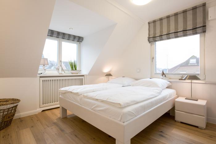 Appartement-Vermietung Bals -  - Lorens-De-Hahn-Straße 34 | B13 Strandliebe | Sylt | Westerland, 2-Zimmer-OG-Wohnung für 2 Personen mit 1 Schlafzimmer, 1 Badezimmer, ca. 45 m2