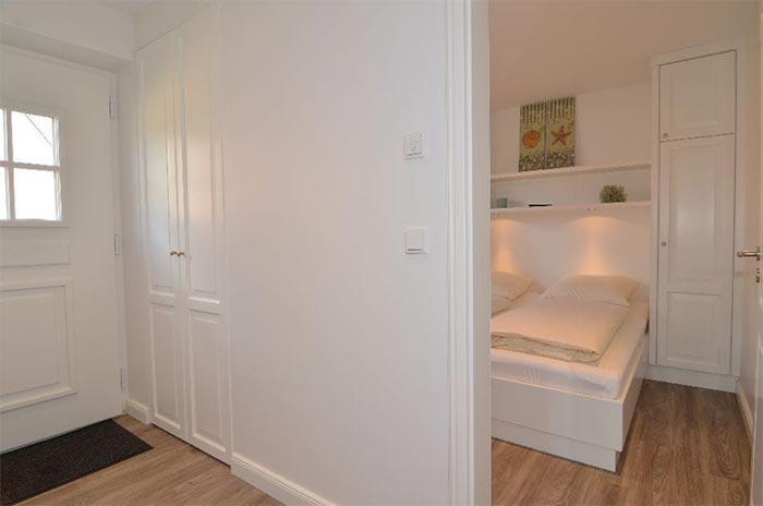 Appartement-Vermietung Bals -  - Am Friedrichshain 37 | Wohnung 3 | Sylt | Westerland, 2-Zimmer-EG-Wohnung für 2 Personen mit 1 Schlafzimmer, 1 Badezimmer, ca. 45 m2