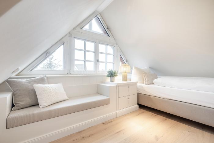 Appartement-Vermietung Bals -  - Theodor-Storm-Straße 14d | Sylt | Westerland, Doppelhaushälfte für 5 Personen mit 3 Schlafzimmer, 2 Badezimmer, Gäste WC, ca. 114 m2