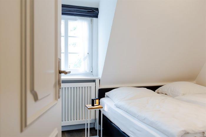 Appartement-Vermietung Bals - Wohnpark Friesenhain - Haderslebener Straße 16a | Sylt | Westerland, 3-Zimmer-OG-Wohnung  | Maisonette für 4 Personen mit 2 Schlafzimmer, 1 Badezimmer, ca. 60 m2