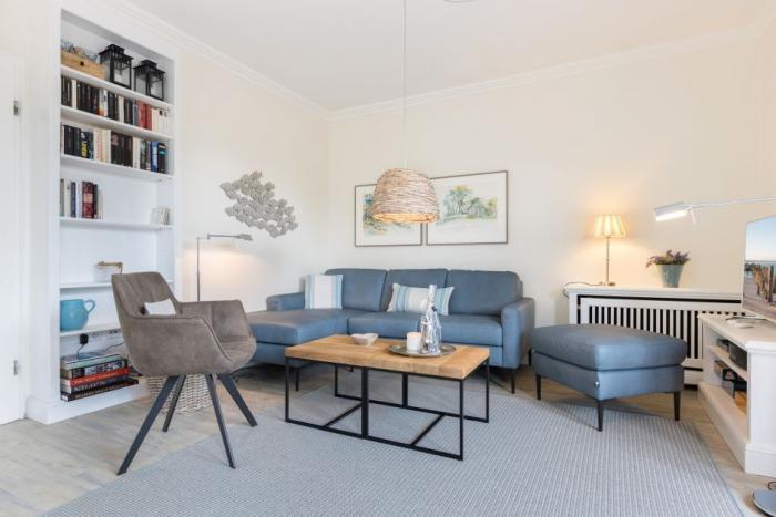 Appartement-Vermietung Bals - Wohnpark Friesenhain - Kollundweg 3 | Sylt | Westerland, Haus für 7 Personen mit 4 Schlafzimmer, 2 Badezimmer, Gäste WC, ca. 160 m2, Grundstück ca. 384 m2