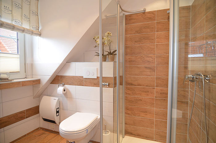 Appartement-Vermietung Bals -  - Kolberger Straße 22 | Wohnung 8 | Sylt | Westerland,  | Maisonette für 2 Personen, 1 Wohn-/Schlafzimmer, 1 Badezimmer, ca. 44 m2