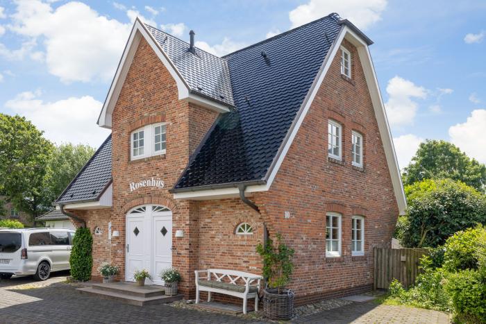 Sylt 2 Zimmer Ferienwohnung | Maisonette Romantikhaus Rosenhüs in Rosenweg 10, Westerland