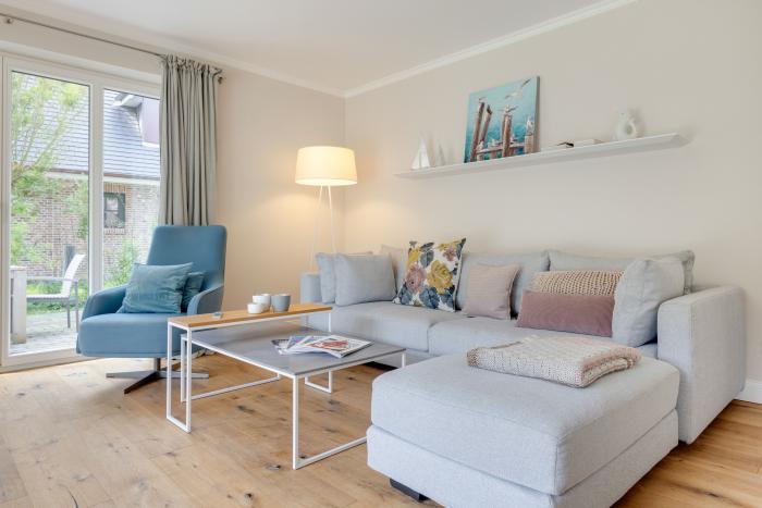 3-Zimmer-EG-Wohnung | Maisonette - Sylt, Sjipwai 36b | Großes Wohnzimmer