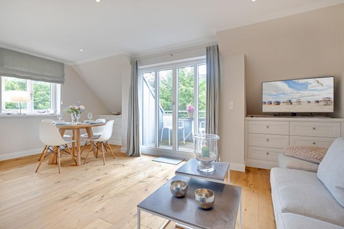 3-Zimmer-OG-Wohnung | Maisonette - Sylt, Sjipwai 36b | Kleines Wohnzimmer
