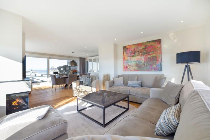 Appartement-Vermietung Bals - Haus Sola Bona - Elisabethstraße 11 | 44 Ocean view | Sylt | Westerland, 3-Zimmer-Penthouse für 4 Personen mit 2 Schlafzimmer, 1 Badezimmer, Gäste WC, ca. 125 m2, Fahrstuhl im Haus