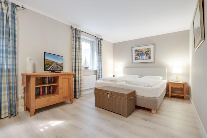 Appartement-Vermietung Bals -  - Stadumstraße 24 | Wohnung 2 | Sylt | Westerland, 3-Zimmer-EG-Wohnung  | Maisonette für 4 Personen mit 2 Schlafzimmer, 2 Badezimmer, Gäste WC, ca. 99 m2