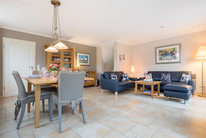 Appartement-Vermietung Bals -  - Stadumstraße 24 | Wohnung 2 | Sylt | Westerland, 3-Zimmer-EG-Wohnung  | Maisonette für 4 Personen mit 2 Schlafzimmer, 2 Badezimmer, Gäste WC, ca. 99 m2