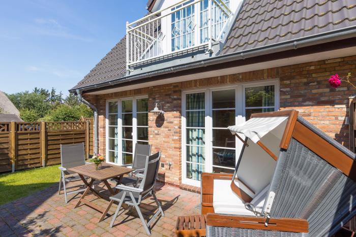 Appartement-Vermietung Bals -  - Stadumstraße 24 | Wohnung 2 | Sylt | Westerland, 3-Zimmer-EG-Wohnung  | Maisonette für 4 Personen mit 2 Schlafzimmer, 2 Badezimmer, Gäste WC, ca. 99 m2