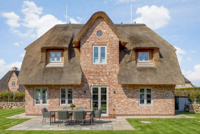 Sylt Reetdachhaus  Reeth&uuml;s in S&uuml;der Wung 20b Watt, Wenningstedt