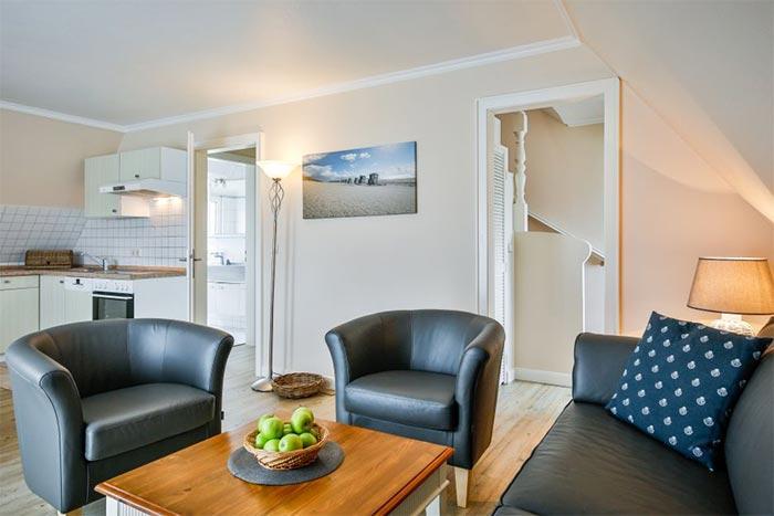 3-Zimmer-OG-Wohnung - Sylt, Westerstraße 9 | Wohnung 3