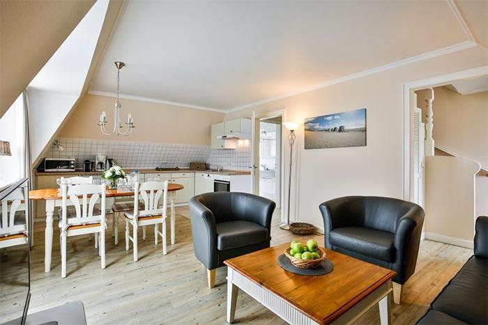 3-Zimmer-OG-Wohnung - Sylt, Westerstraße 9 | Wohnung 3