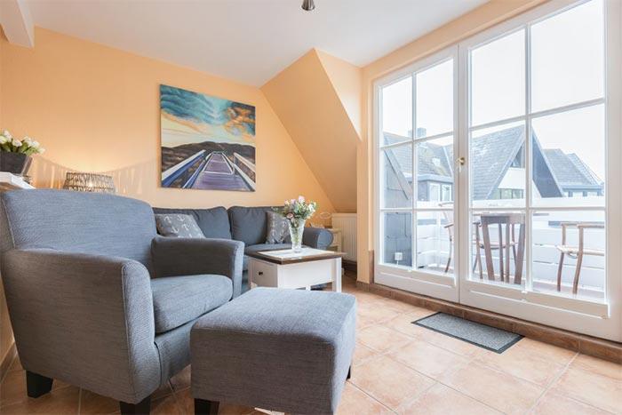 2-Zimmer-OG-Wohnung | Maisonette - Sylt, Westerstraße 11f | 3 Lerchennest