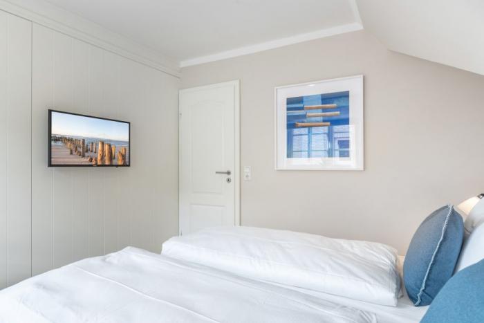 Appartement-Vermietung Bals - Haus Smilla - Kampstraße 34 | Hausteil 1 | Sylt | Westerland, Hausteil für 4 Personen mit 2 Schlafzimmer, 2 Badezimmer, ca. 90 m2