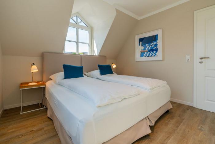 Appartement-Vermietung Bals - Haus Smilla - Kampstraße 34 | Hausteil 1 | Sylt | Westerland, Hausteil für 4 Personen mit 2 Schlafzimmer, 2 Badezimmer, ca. 90 m2